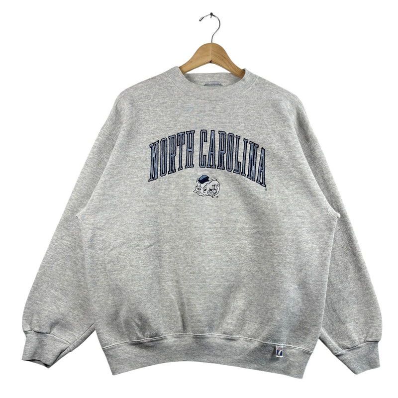 Vintage Logo 7 University Of North Carolina Crewneck