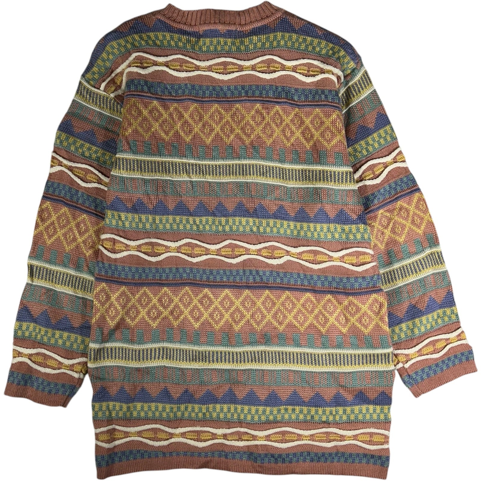 Vintage Torpedo 3D Knit Sweater