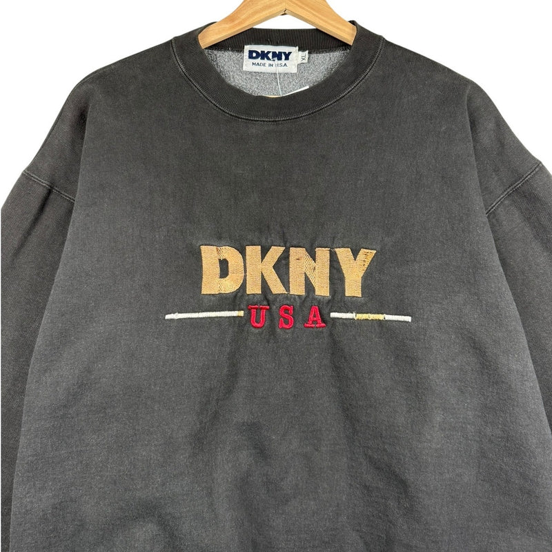Vintage DKNY USA Embroidered Crewneck