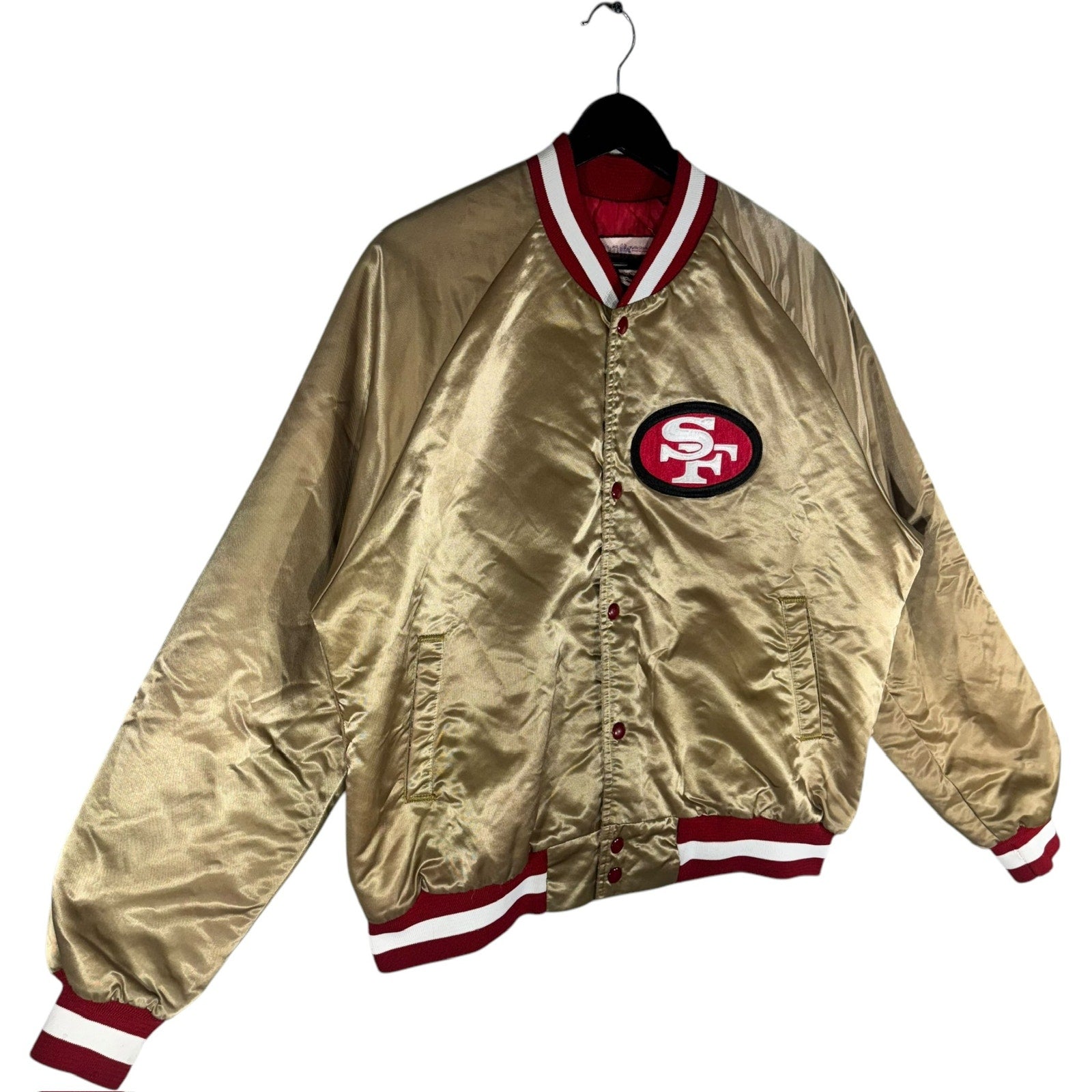 Vintage Chalk Line San Francisco 49ers Satin Bomber Jacket