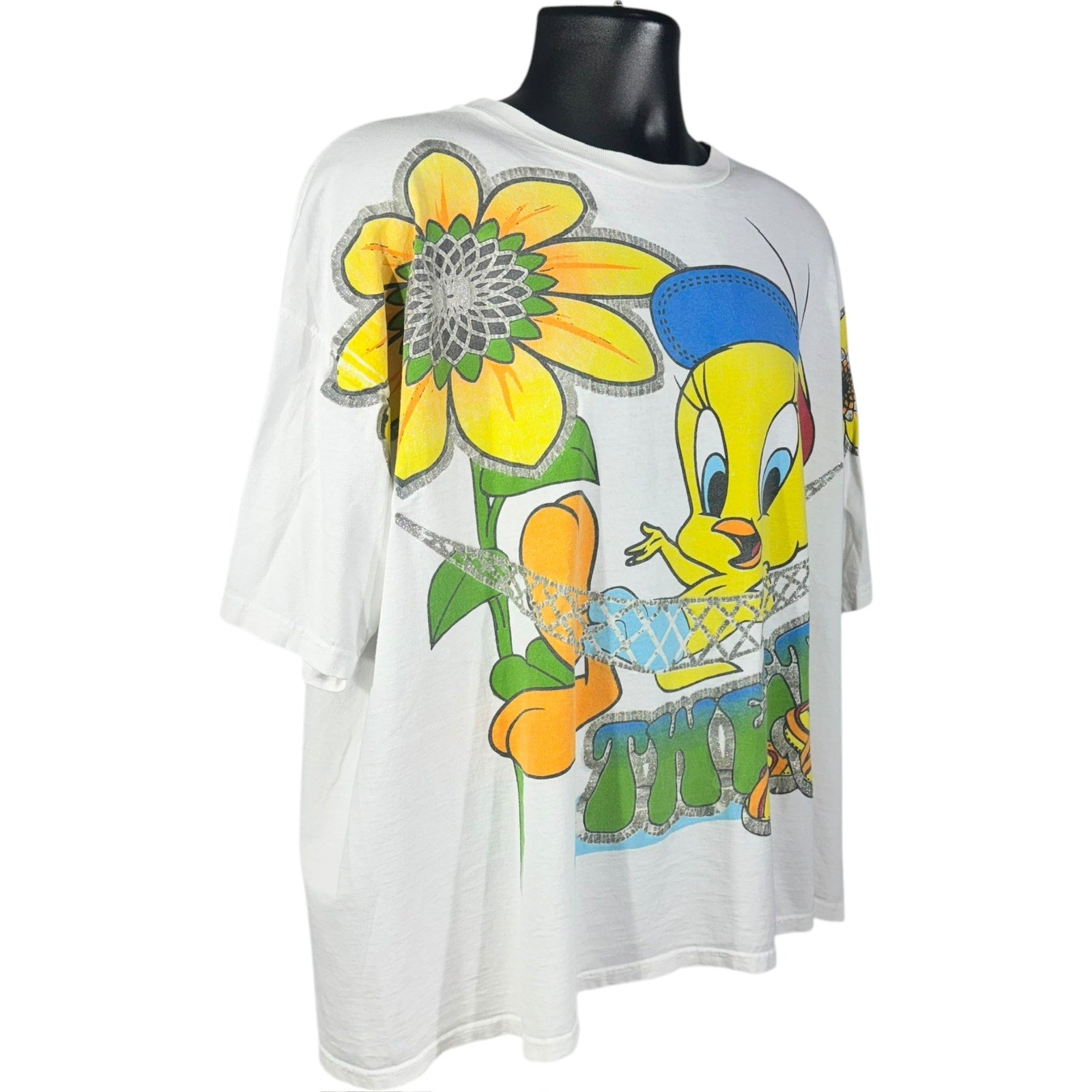 Vintage Looney Tunes Tweety Bird Jumbo Print Tee