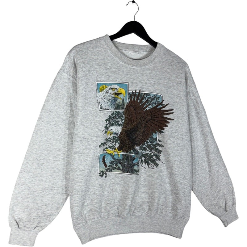 Vintage Bald Eagle Nature Crewneck