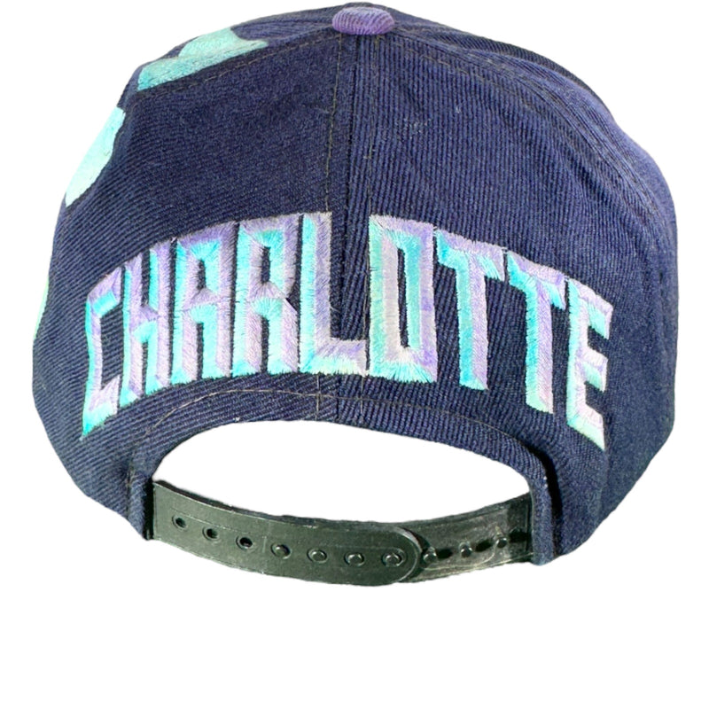 Vintage Charlotte Hornets NBA Snapback Hat 90s