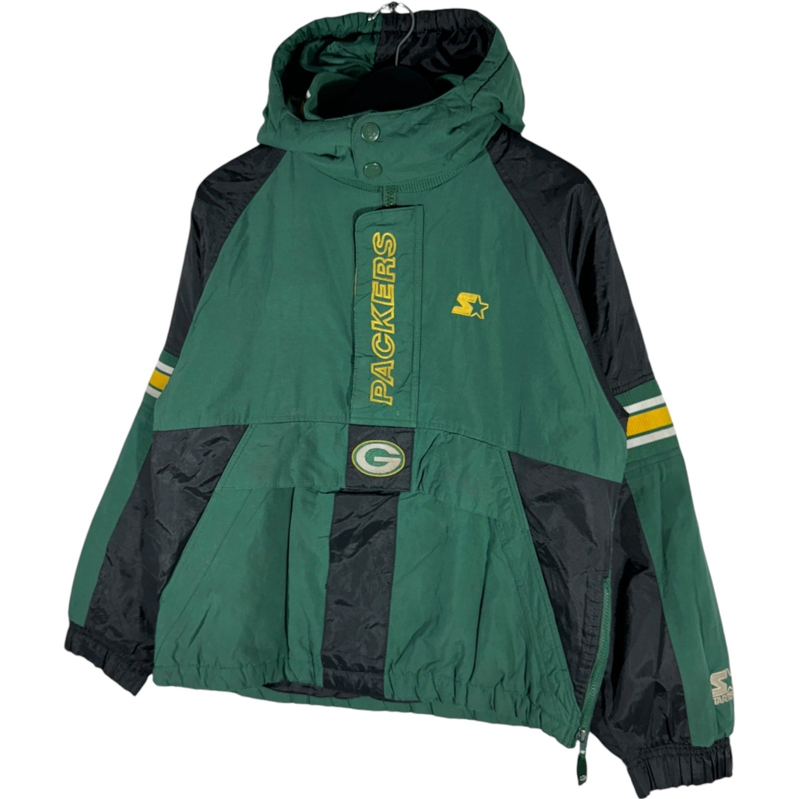 Vintage Youth Starter Green Bay Packers NFL Anorak Jacket