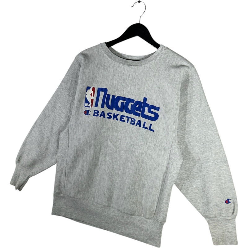 Vintage Champion Reverse Weave Denver Nuggets NBA Crewneck