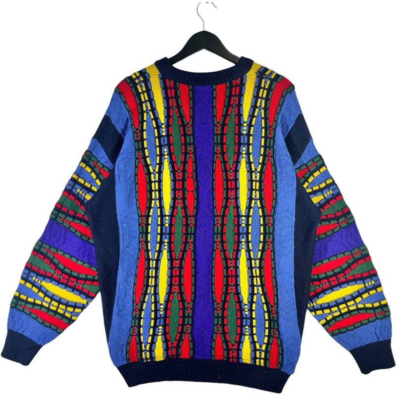 Vintage 3D Knit Sweater