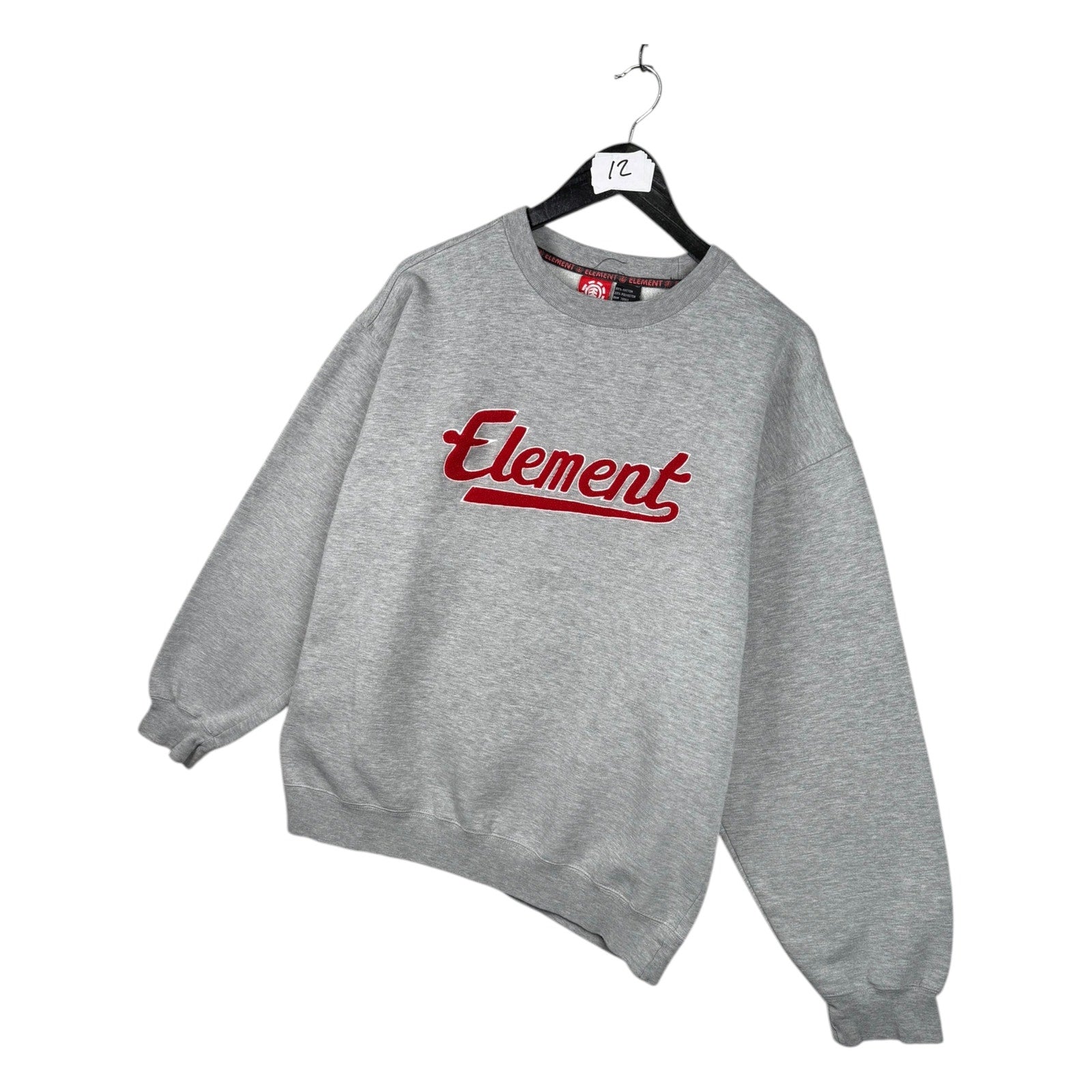 Vintage Element Spellout Logo Crewneck