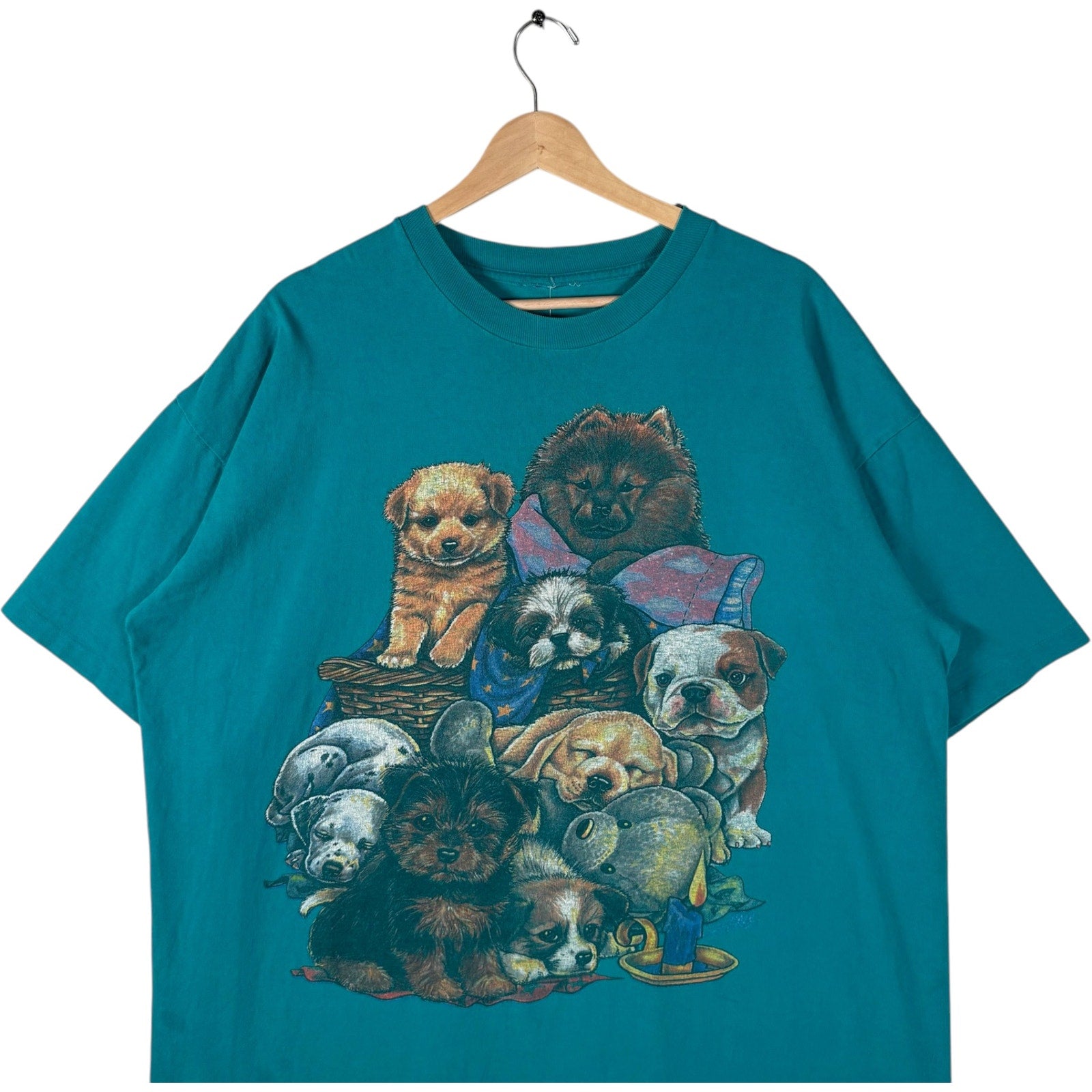 Vintage Puppy Basket Tee