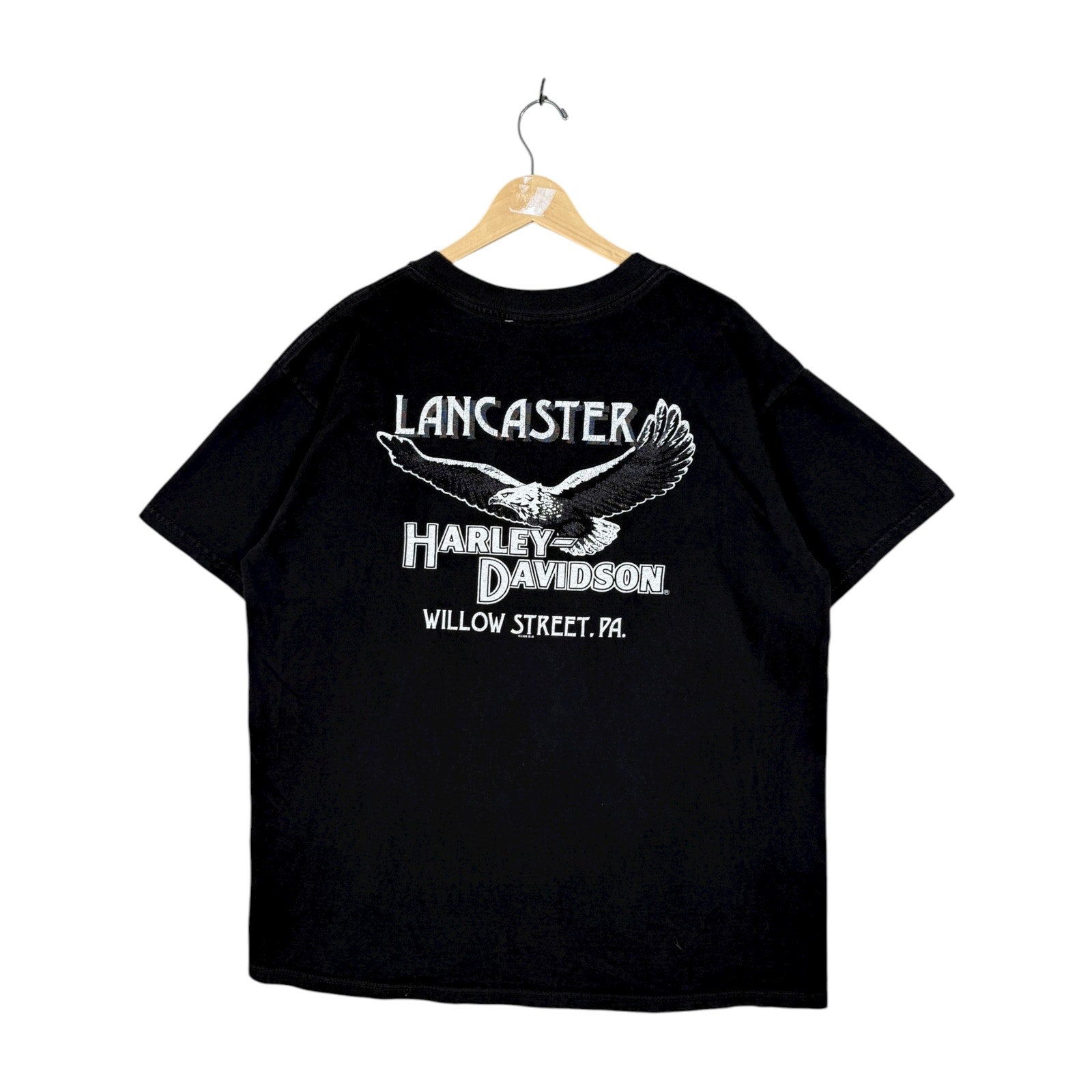 Vintage Harley Davidson Eagle Flame T-Shirt