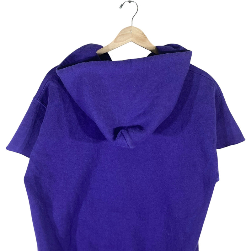 Vintage Baltimore Ravens Logo Athletic Cut-Off Hoodie