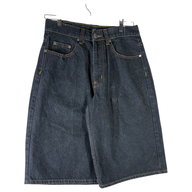 Vintage Chams Bermuda Utility Denim Shorts 30