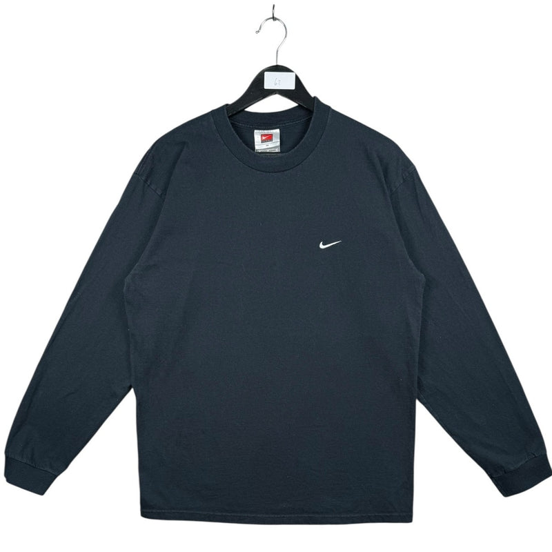 Vintage Nike Solid Long Sleeve T-shirt