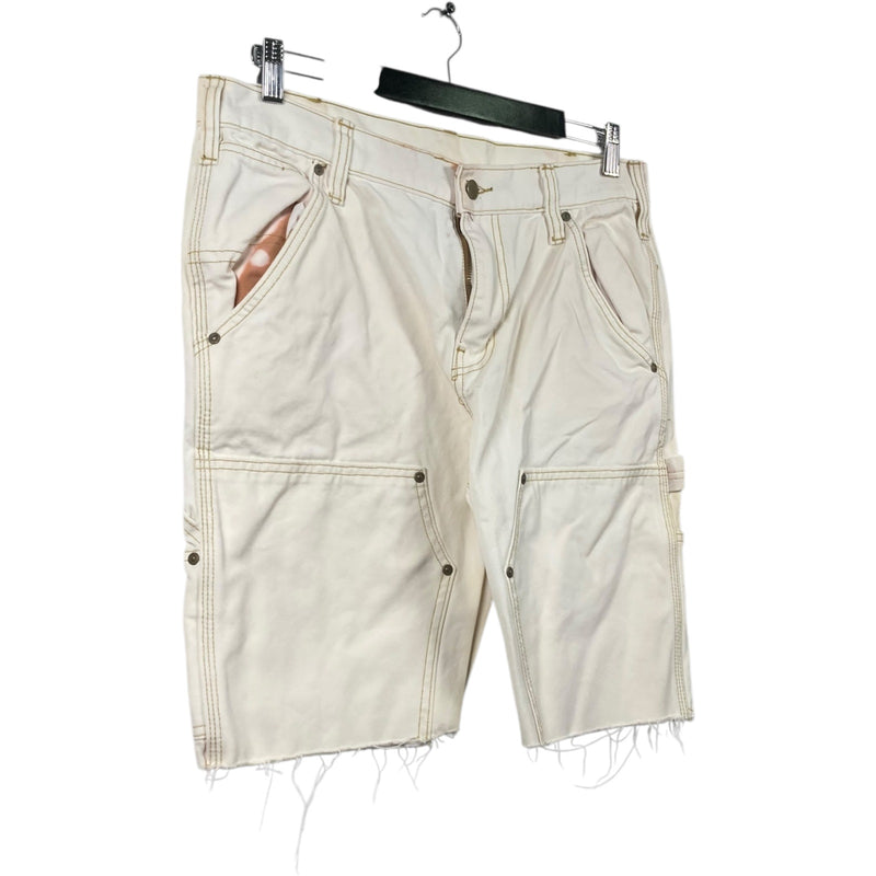 Vintage Carhartt Utility Pockets Cut-out Cargo Shorts 34