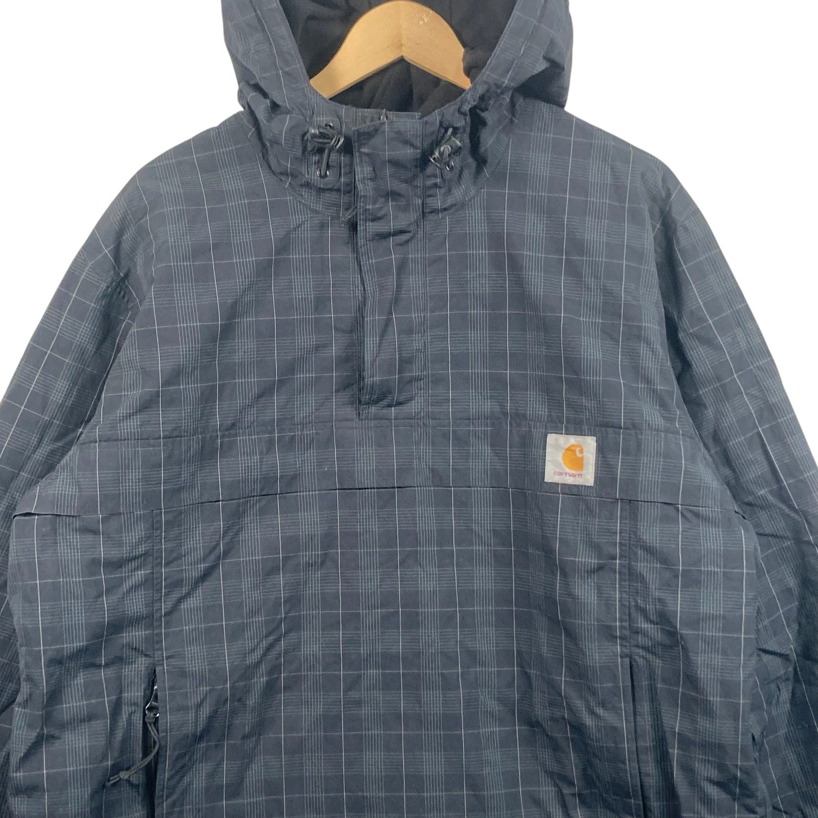 Vintage Carhartt Plaid Windbreaker Jacket