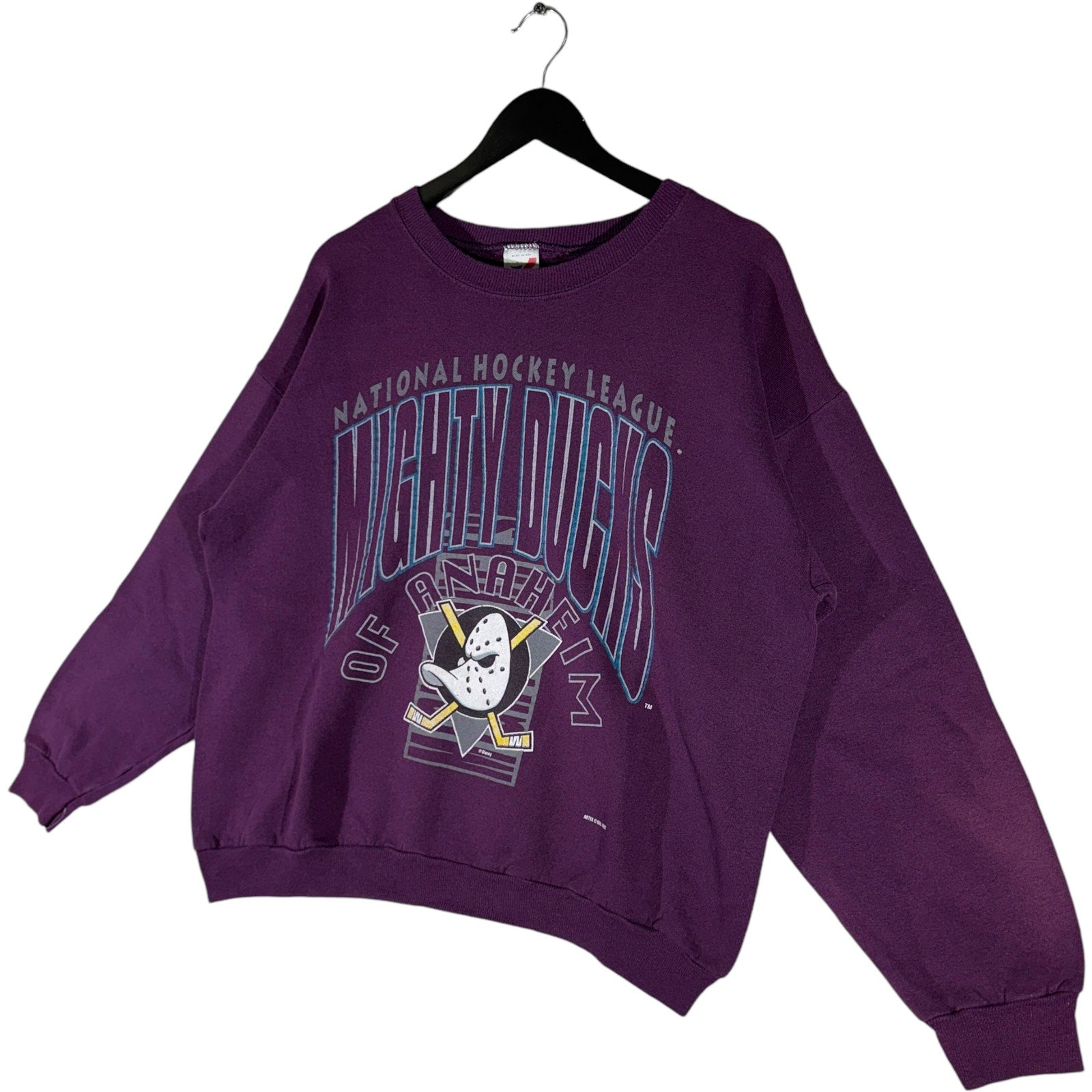 Vintage Mighty Ducks Of Anaheim Crewneck 1993