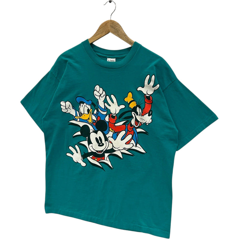 Vintage Mickey & Co. Disney Characters Break Through Tee