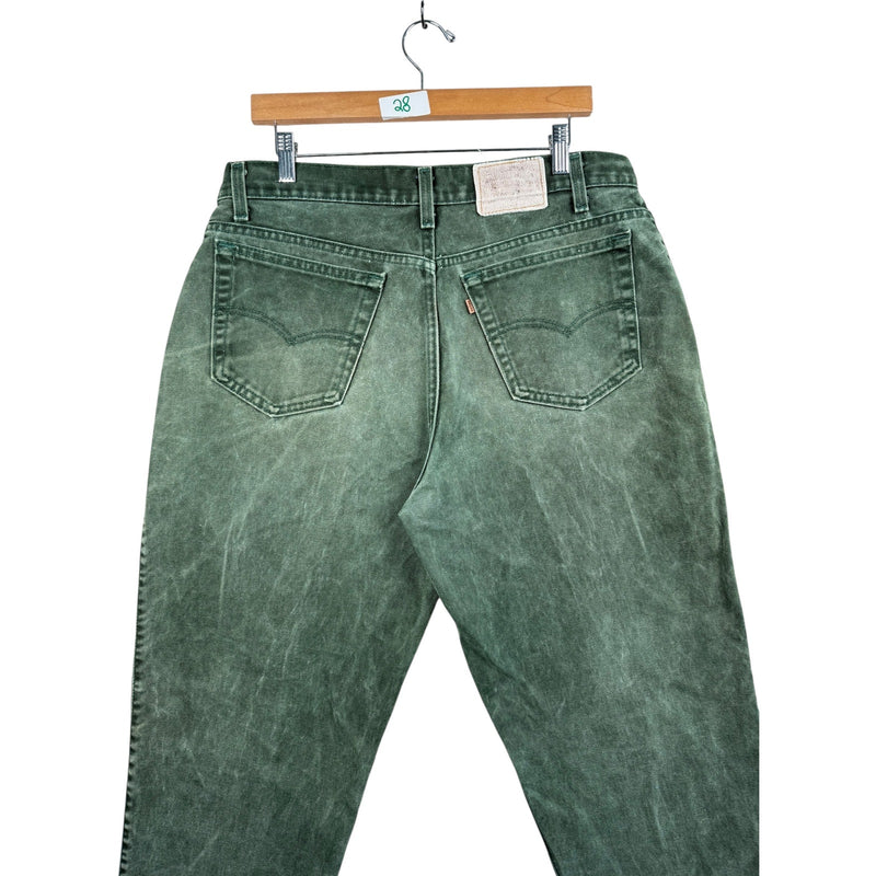 Vintage Levi's Stone Washed Denim Jeans 38x31
