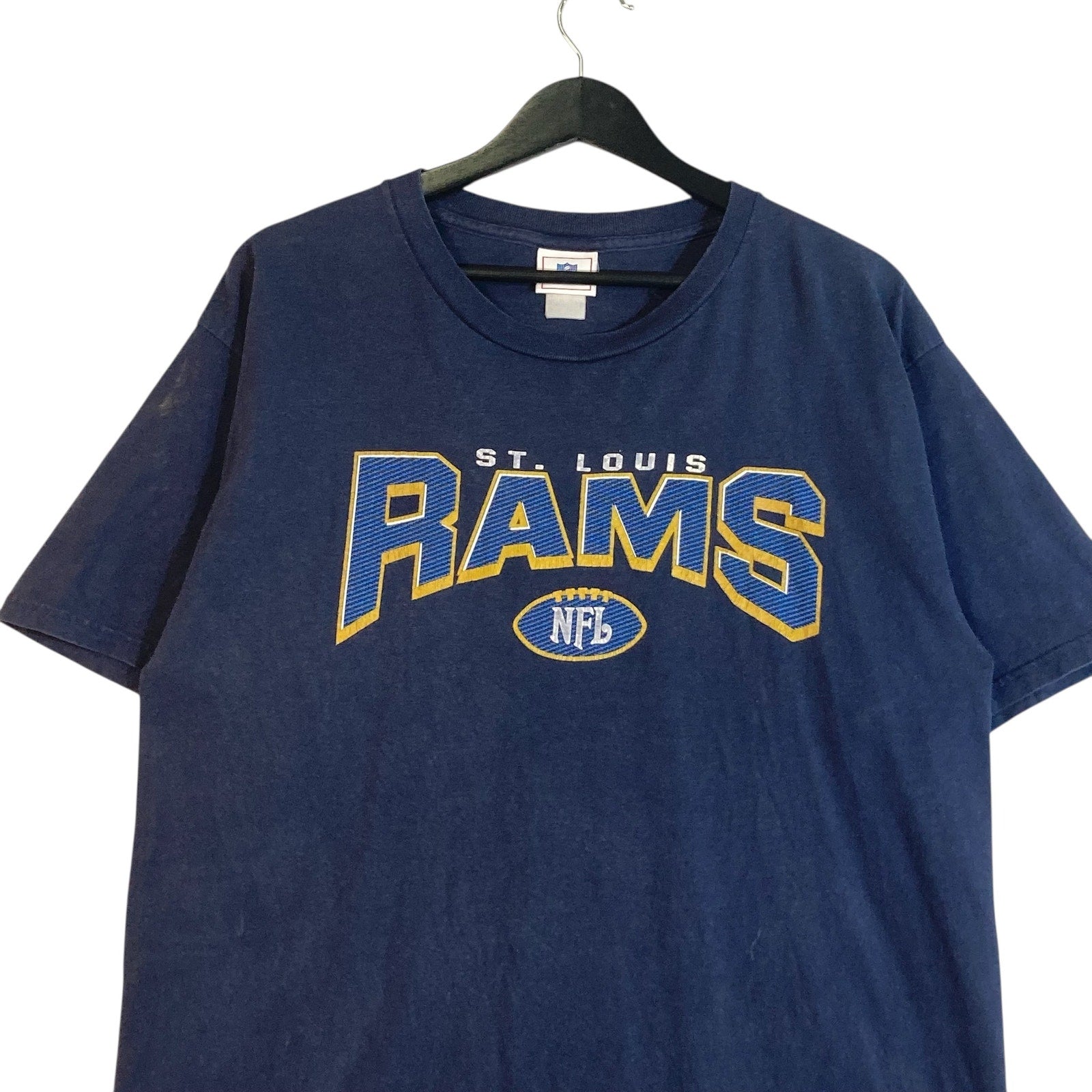 Vintage St. Louis Rams Chest Spellout NFL Tee