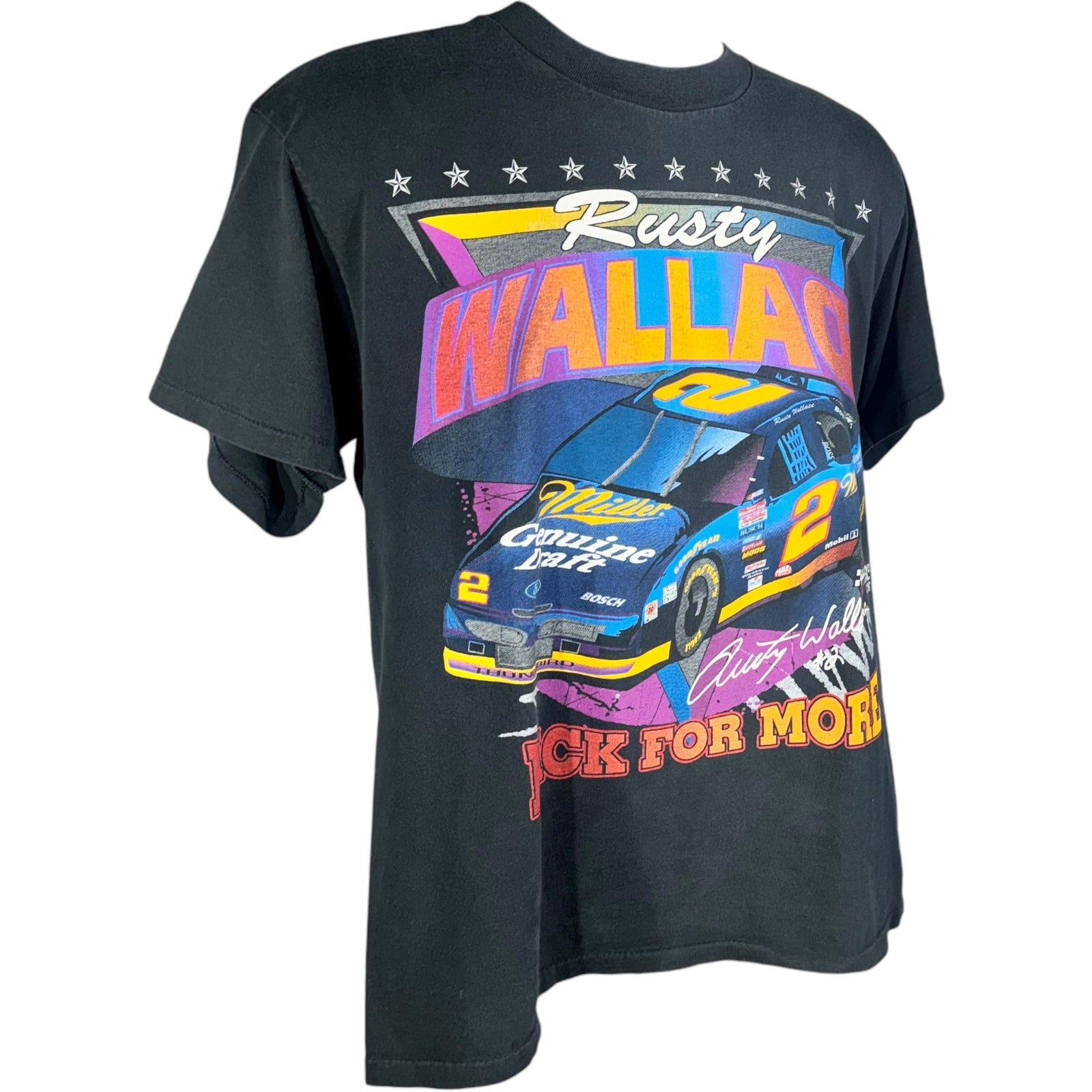 Vintage Rusty Wallace "Back For More" #2 NASCAR Tee