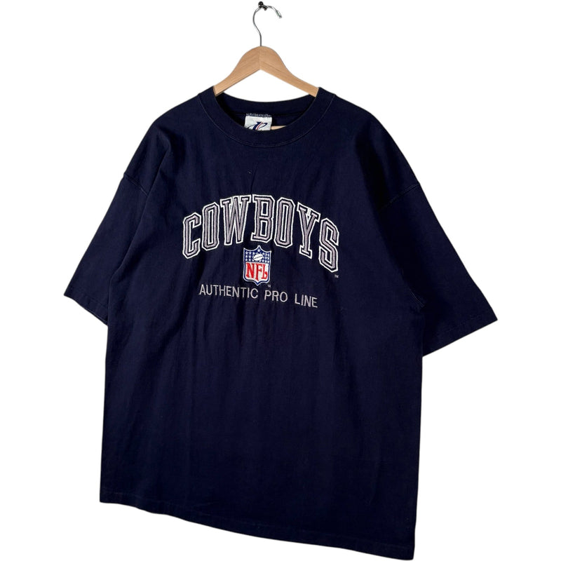 Vintage Dallas Cowboys Embroidered Spellout NFL Tee 90s