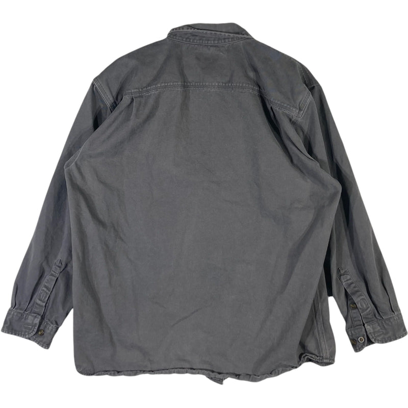 Vintage Carhartt Original Fit Chamois Button Up Flannel