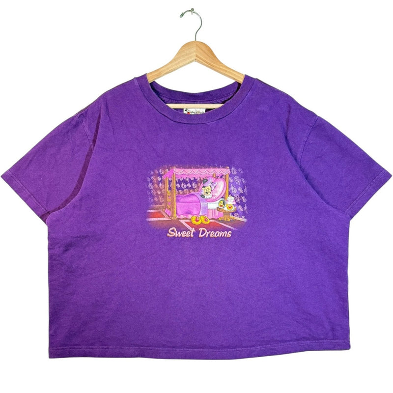 Vintage Walt Disney World Sweet Dreams Mini Mouse Crop T-Shirt
