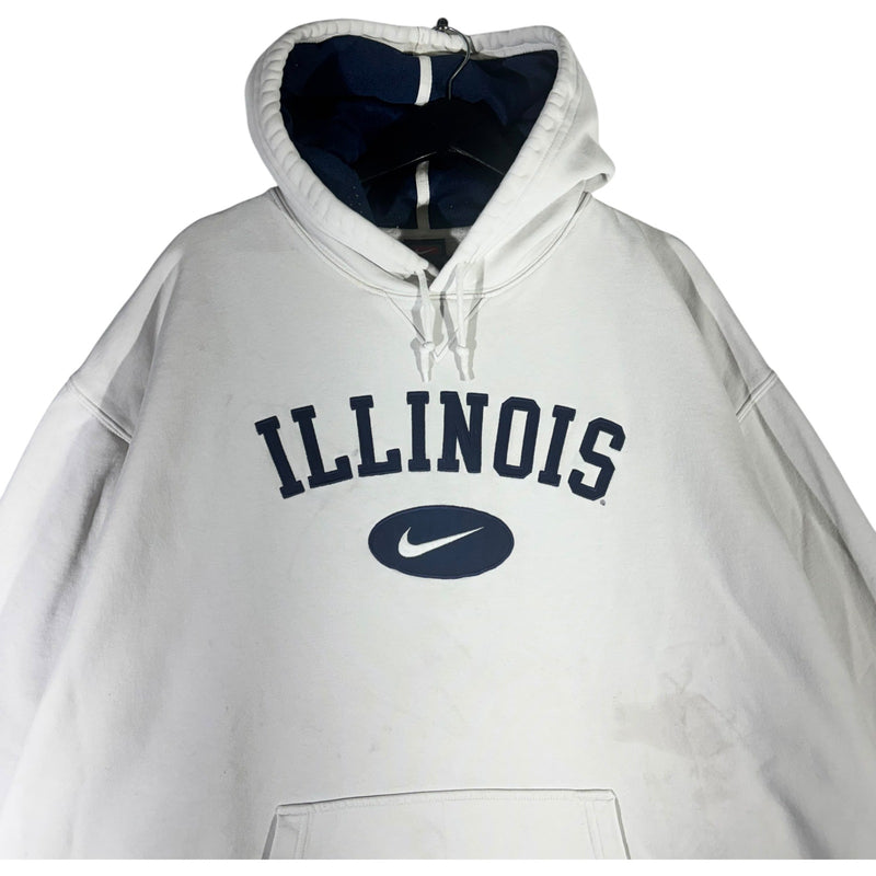 Vintage Nike Illinois Spellout Hoodie