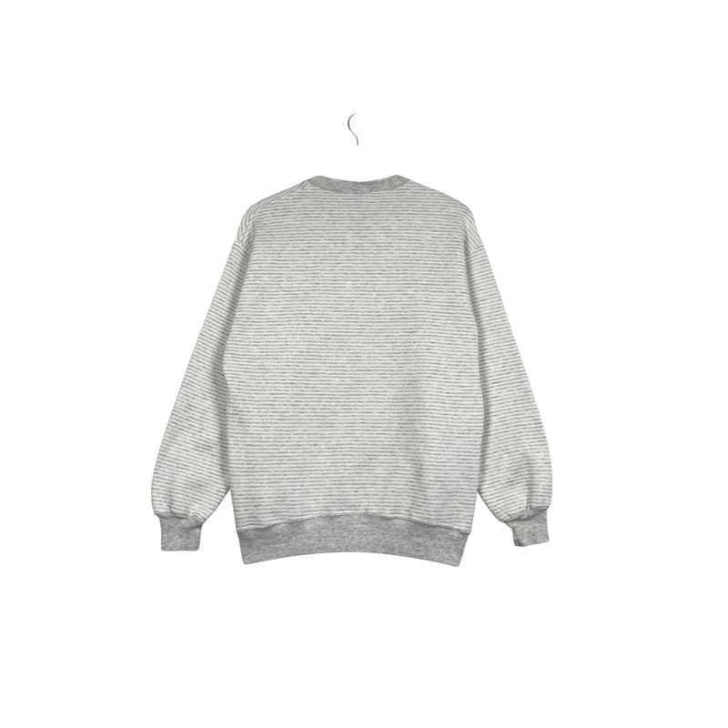 Vintage Striped Flower Bouquet Crewneck