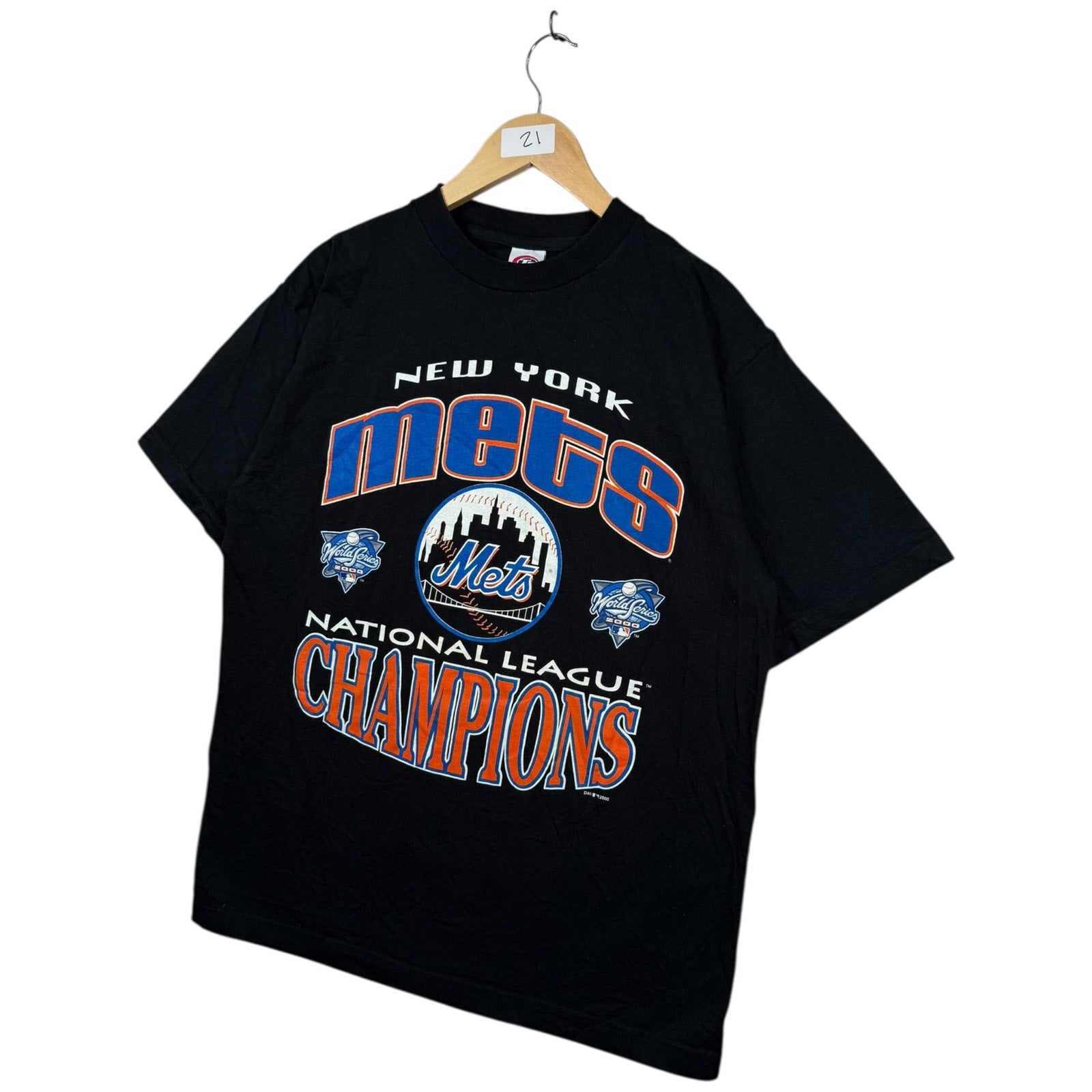 Vintage New York Mets National League Champions MLB 2000 T-Shirt