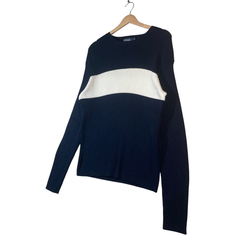 Vintage Polo Ralph Lauren Ribbed Knit Sweater
