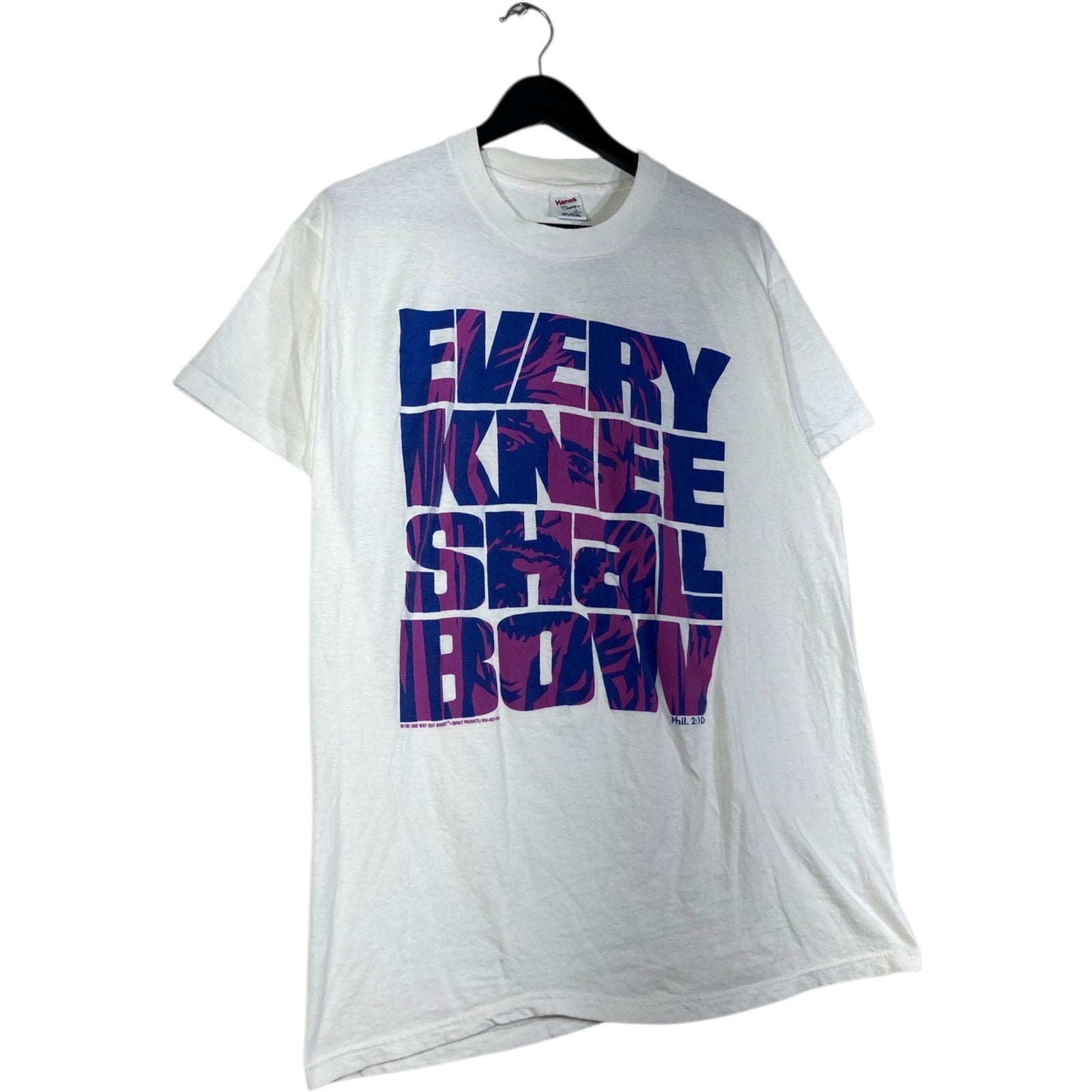 Vintage Every Knee Shall Bow T-Shirt