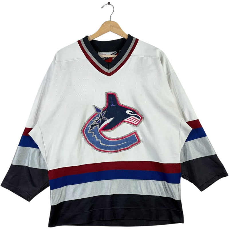 Vintage Vancouver Canucks NHL Long Sleeve Jersey