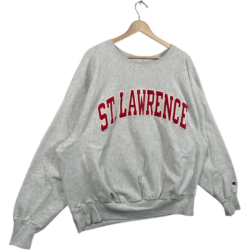 Vintage Champion St. Lawrence University Arch Logo Crewneck