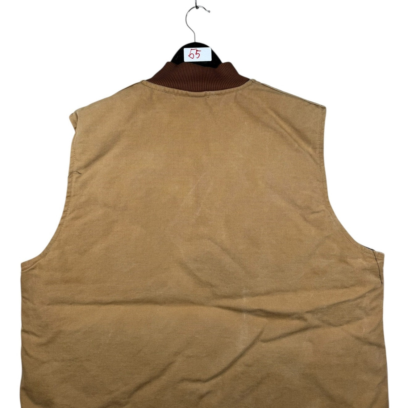 Vintage Carhartt Canvas Full Zip Workwear Vest