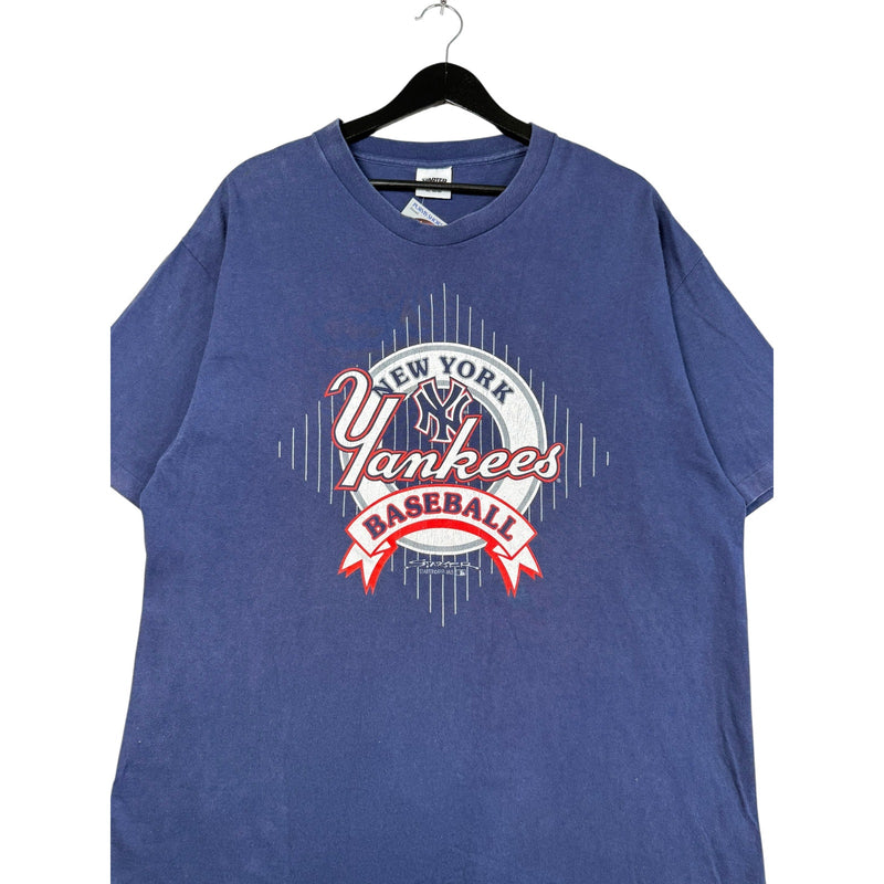 Vintage New York Yankees Chest Logo MLB T-Shirt 1991