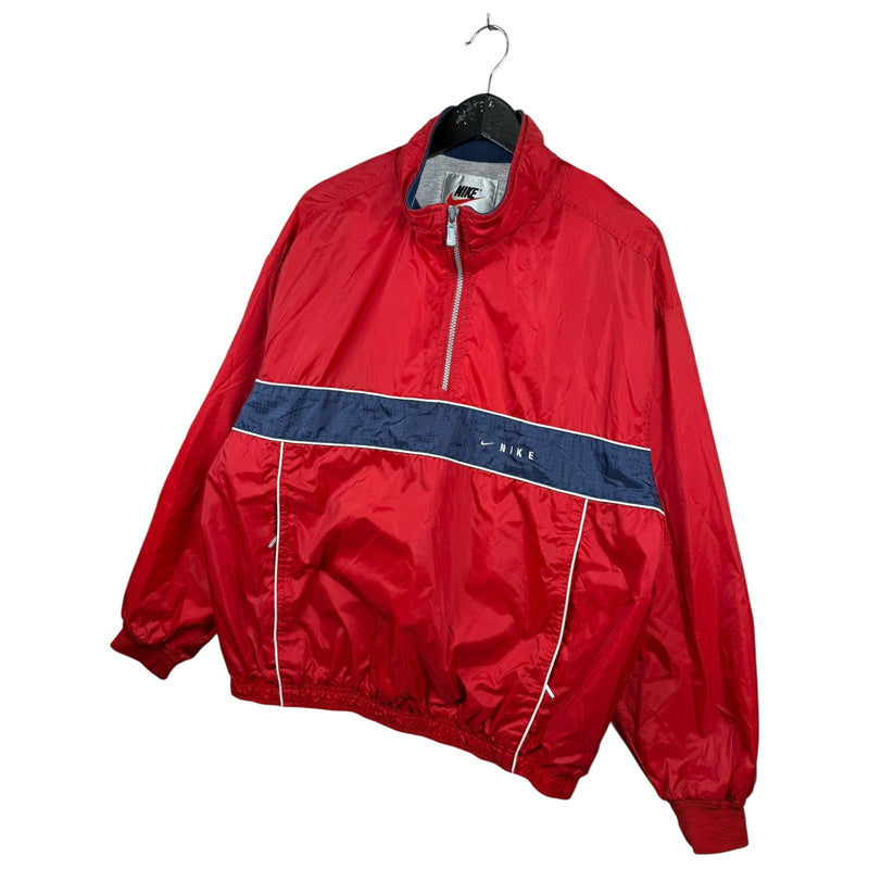 Vintage Nike Quarter Zip Track Windbreaker