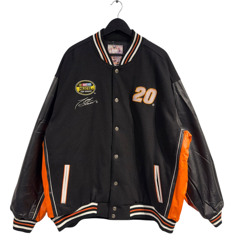 Vintage NASCAR #20 Tony Stewart Varsity Jacket