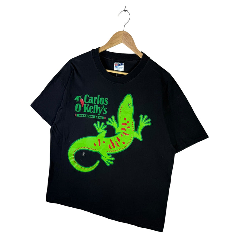 Vintage Carlos O’Kelly’s Mexican Cafe Neon Gecko T-Shirt