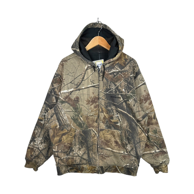Vintage Winchester Camo Reversible Full Zip Hoodie