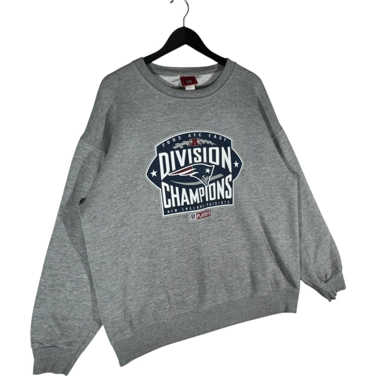 Vintage NFL New England Patriots Division Champions Crewneck