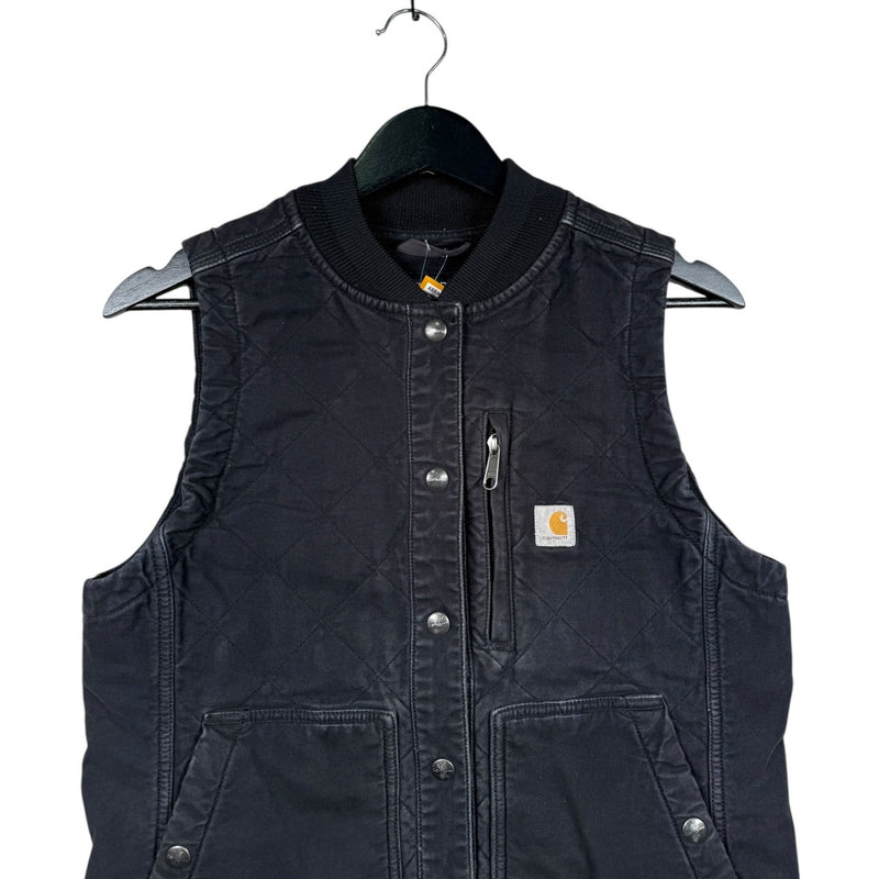 Vintage Carhartt Canvas Quilted Workwear Vest