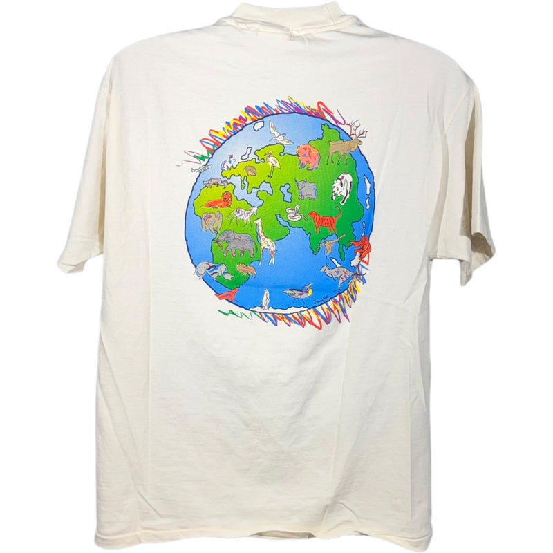 Vintage National Geographic Animals of the World Nature Tee