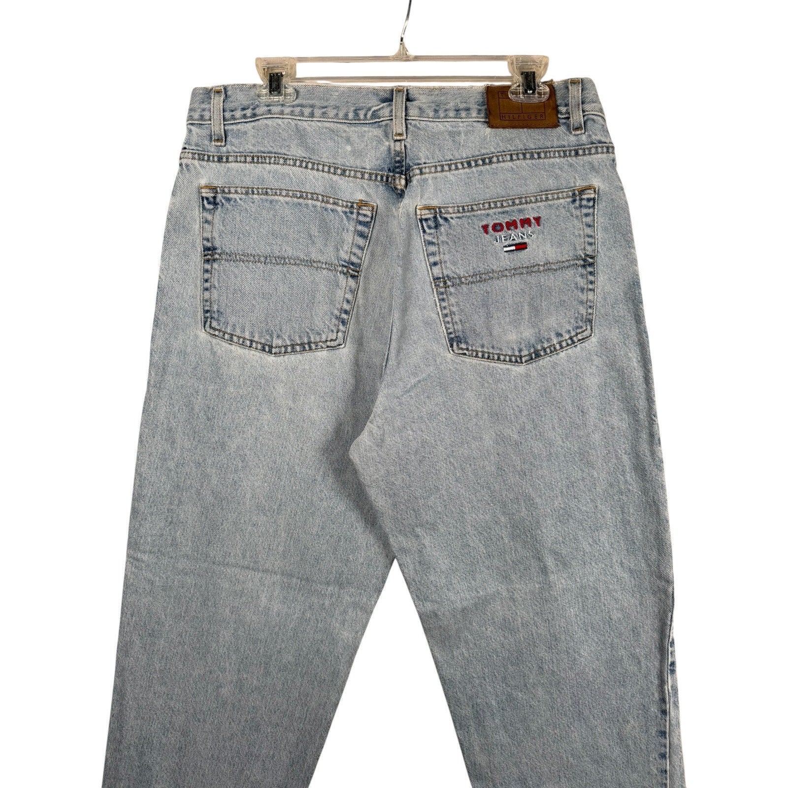 Vintage Tommy Hilfiger Straight Leg Denim Jeans 35
