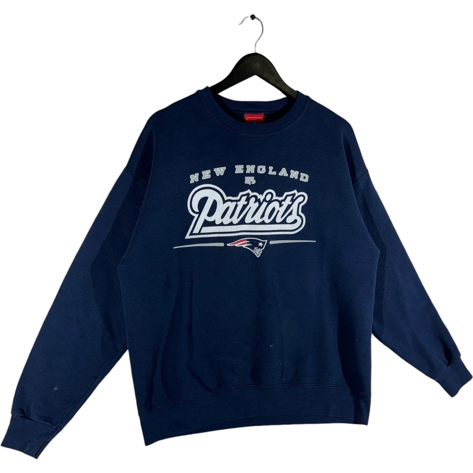 Vintage NFL New England Patriots Spellout Crewneck