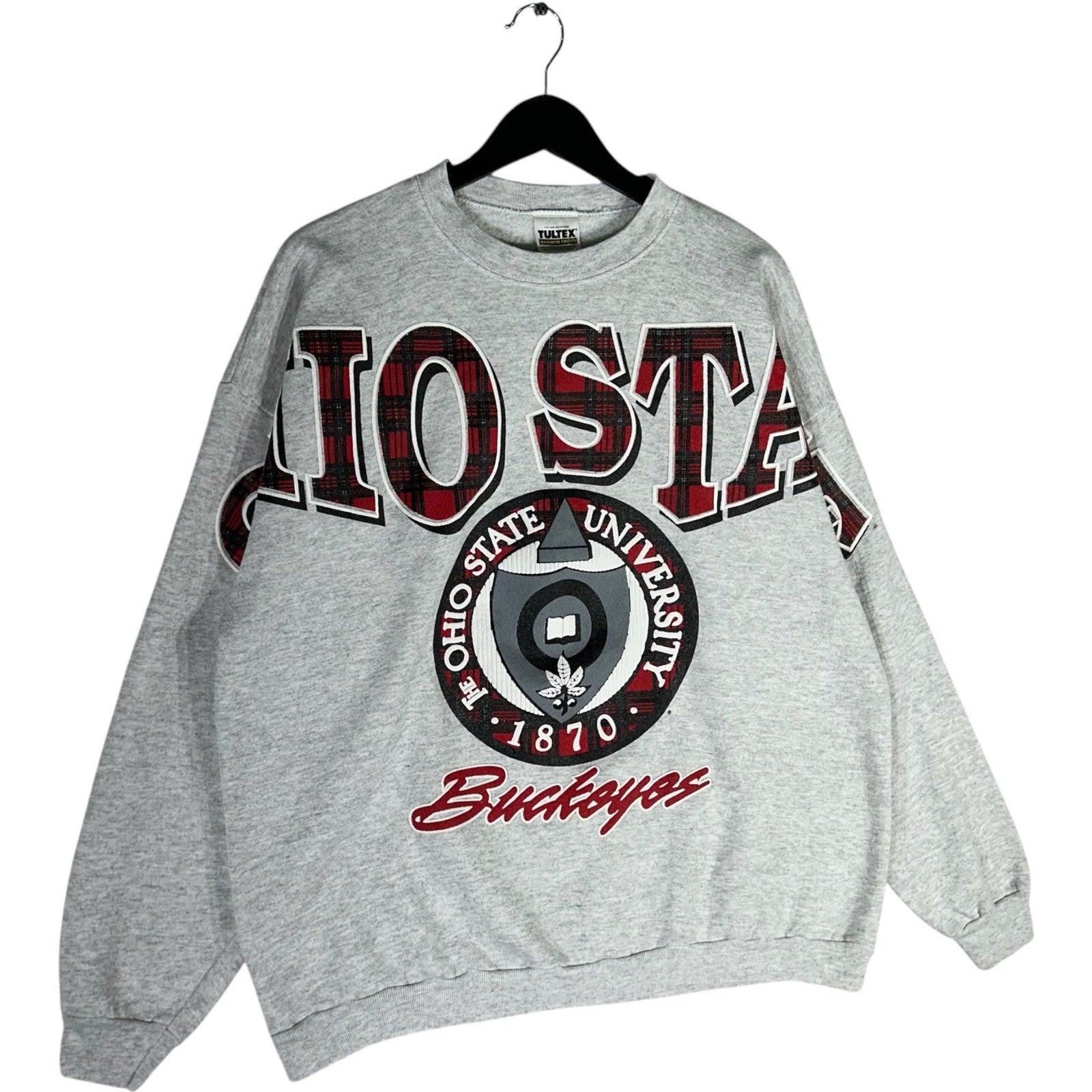 Vintage The Ohio State University Buckeyes Spellout Crewneck