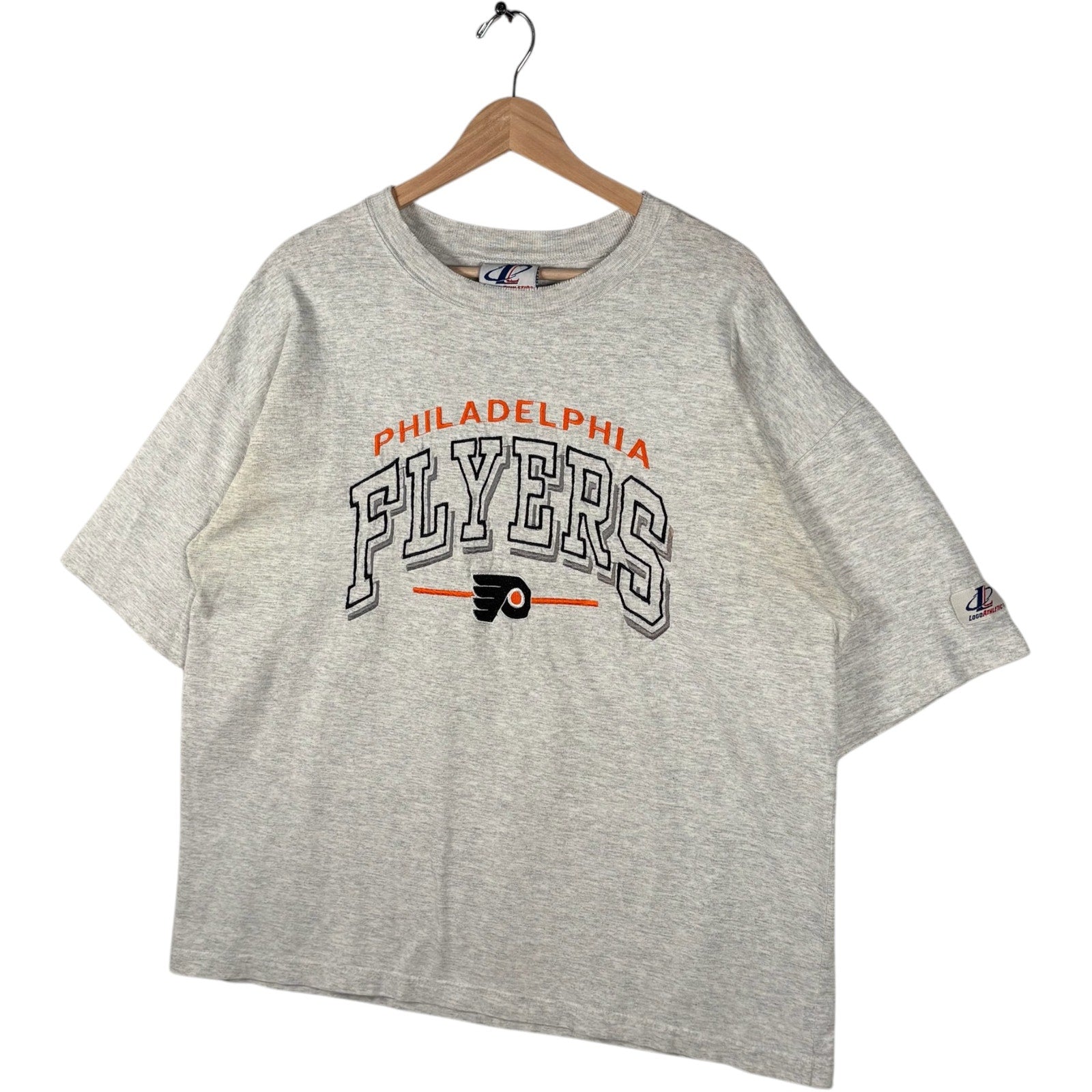 Vintage Philadelphia Flyers Spellout NHL Tee