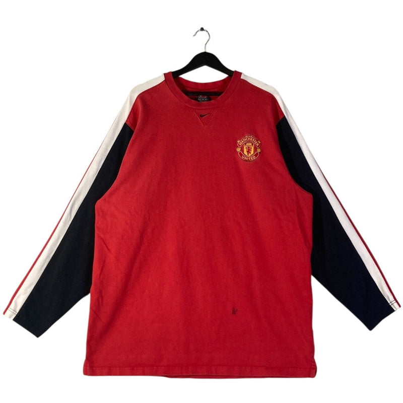 Vintage Nike Team Manchester United Soccer Long Sleeve T-Shirt