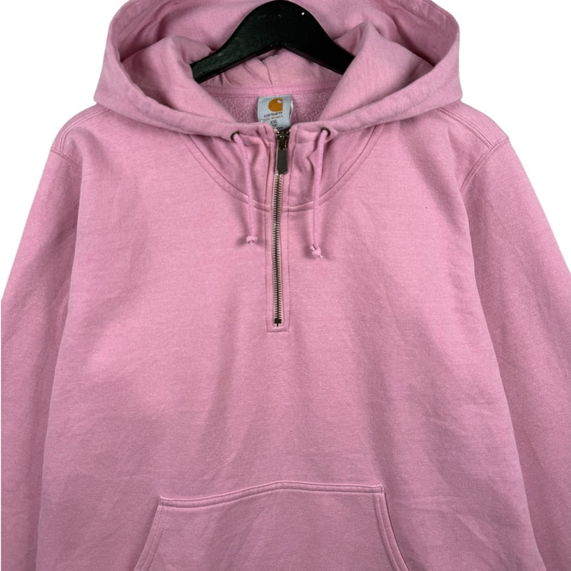 Vintage Carhartt Quarter Zip Pullover Hoodie