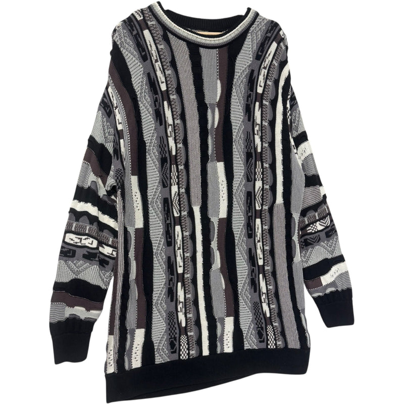 Vintage 3D Knit Coogi Style Sweater