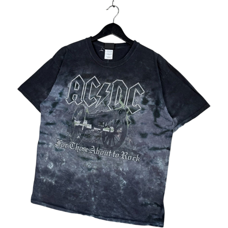 Vintage AC/DC "For Those About To Rock" Tie Dye Tee